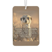 Adventurous Meerkat Living Luchtverfrisser (Achterkant)