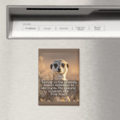 Adventurous Meerkat Living Magneet (Insitu (Vaatwasser))