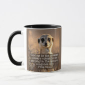 Adventurous Meerkat Living Mok (Links)