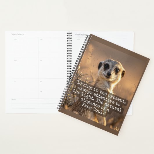 Adventurous Meerkat Living Planner (Display)