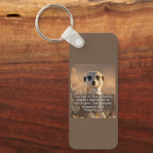 Adventurous Meerkat Living Sleutelhanger (Voorkant)