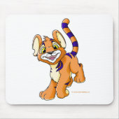 Adventurous oranje Kougra Muismat (Voorkant)