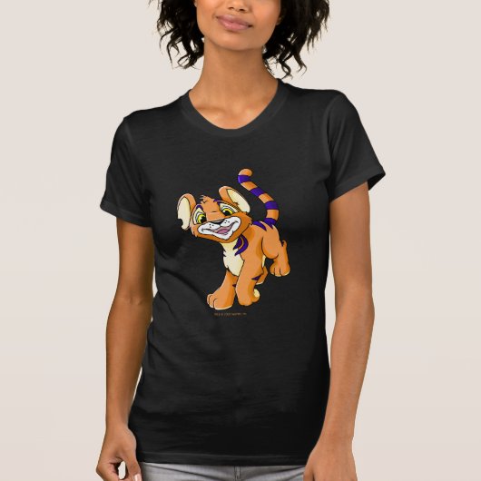 Adventurous oranje Kougra T-shirt (Voorkant)