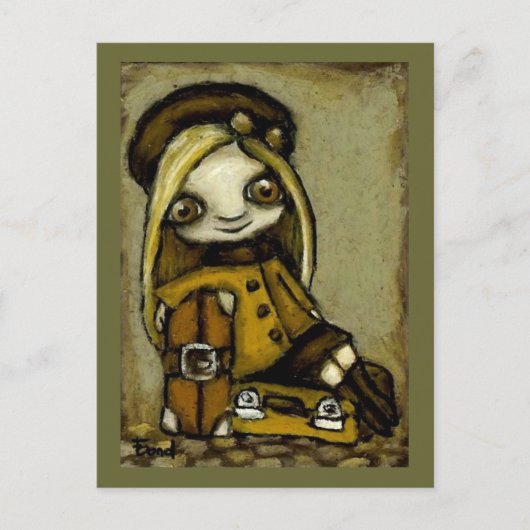 Adventurous Wendy - reisgezelschap Briefkaart (Voorkant)