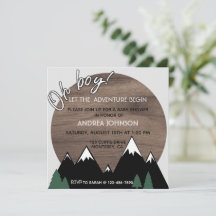 ADVENTUUR, BABY SHOWER, BABY BOY, OH BOY Invitatio