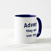 Adverbs bestaat Mok (Voorkant rechts)