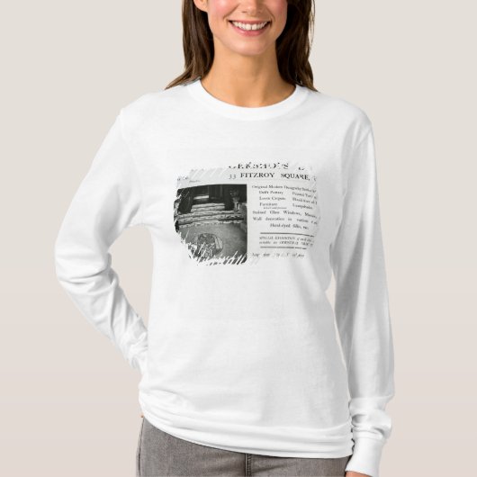 Adverisement voor de Omega Workshops Ltd T-shirt (Voorkant)