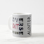"Adverse Audit Opinion" Koffiemok (Voorkant links)