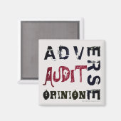 "Adverse Audit Opinion" Magneet (Voorkant / Achterkant)