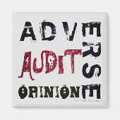 "Adverse Audit Opinion" Magneet (Voorkant)