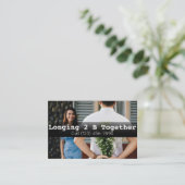 Adverteer Dating Constant Agency Couples Visitekaartje (Staand voorkant)