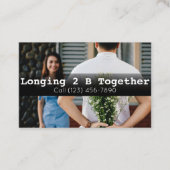 Adverteer Dating Constant Agency Couples Visitekaartje (Voorkant)