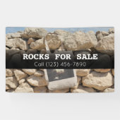 Adverteer Grote Raketten voor de verkoop Landschap Spandoek (Horizontaal)