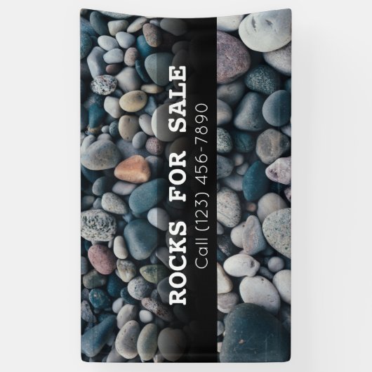 Adverteer Grote Raketten voor de verkoop Landschap Spandoek (Verticaal)