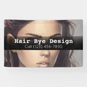 Adverteer Hair Salon Business Banner (Horizontaal)