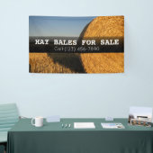 Adverteer Hay Bales voor de BedrijfsBanner van het Spandoek (Beurs)