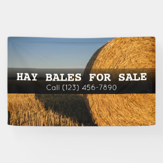 Adverteer Hay Bales voor de BedrijfsBanner van het Spandoek