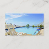 Adverteer het Malplaatje van de Foto van de Huur v Visitekaartje (Achterkant)