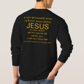 adverteer Jezus in je leven T-shirt (Achterkant)