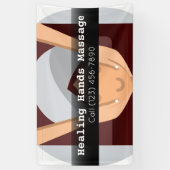 Adverteer Massage Therapy Business Banner (Verticaal)