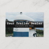 Adverteer Trailer Dealership Visitekaartje (Voorkant)
