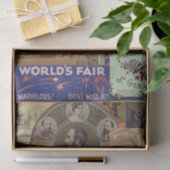  adverteerders Collage Shabby Chic Decoupage Tissuepapier (Geschenk)