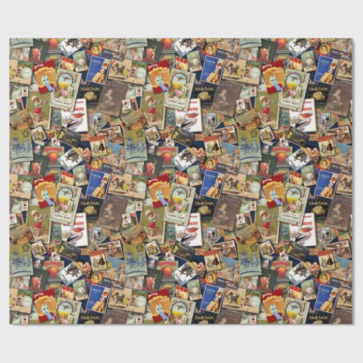  advertentie cadeaupapier (Vlak)