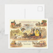 Advertentie Carriage Vernis Briefkaart (Voorkant / Achterkant)