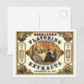 Advertentie Harrison's Smaakextract Briefkaart (Voorkant / Achterkant)
