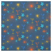 Advertentie Man Martini Abstract Conversational Stof (Swatch)