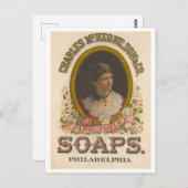  advertentie McKeone Fine Toilet Soaps Briefkaart (Voorkant / Achterkant)