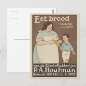  advertentie Nederlandse blog Briefkaart (Voorkant / Achterkant)