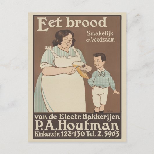  advertentie Nederlandse blog Briefkaart (Voorkant)