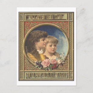  advertentie Stafford's Universal Ink Briefkaart