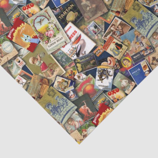  advertentie tissuepapier (Detail)