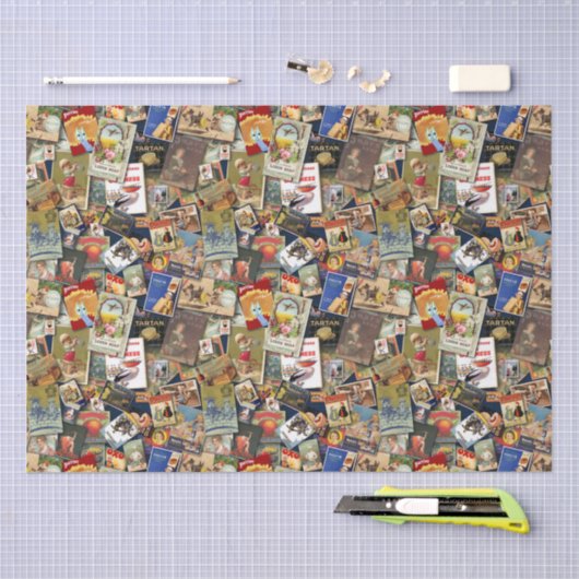 advertentie tissuepapier (Craft)