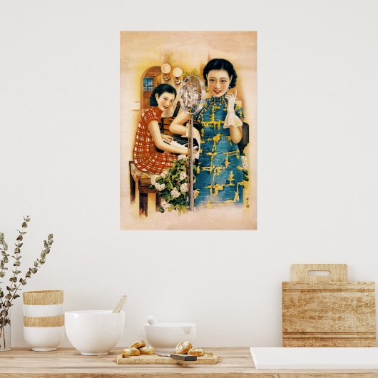  advertentie uit 1930 - Afdrukken Poster (Keuken)