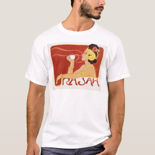  advertentie van Rajah Coffee T-shirt (Voorkant)
