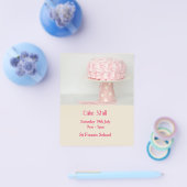 Advertentie voor cakekraam bakverkoop flyer (Enkel)