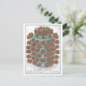  advertentie voor Enormal Strawberry Briefkaart (Staand voorkant)