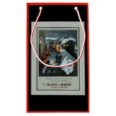  advertentie voor feestdagen klein cadeauzakje (Achterkant)