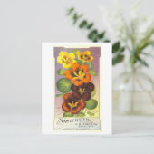  advertentie voor Ferry & Co. Nasturtiums Briefkaart (Staand voorkant)