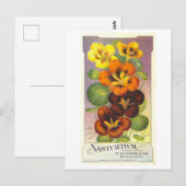  advertentie voor Ferry & Co. Nasturtiums Briefkaart (Voorkant / Achterkant)
