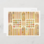  advertentie voor Glas in lood Windows Briefkaart (Voorkant / Achterkant)