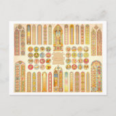  advertentie voor Glas in lood Windows Briefkaart (Voorkant)