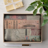  advertentiecollage ShabbyChic-decoupage Tissuepapier (Geschenk)