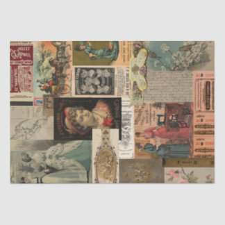  advertentiecollage ShabbyChic-decoupage Tissuepapier