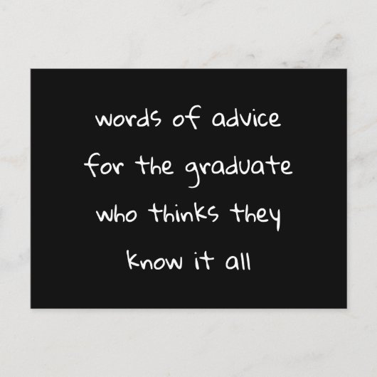 Advertentiekaart voor de financiering van de Afstu Briefkaart (Voorkant)