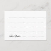 Advertentiekaart Vrijgezellenfeest Gold Sparking L Advieskaart (Achterkant)