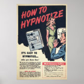  advertentiekunst met hypnotize poster (Voorkant)